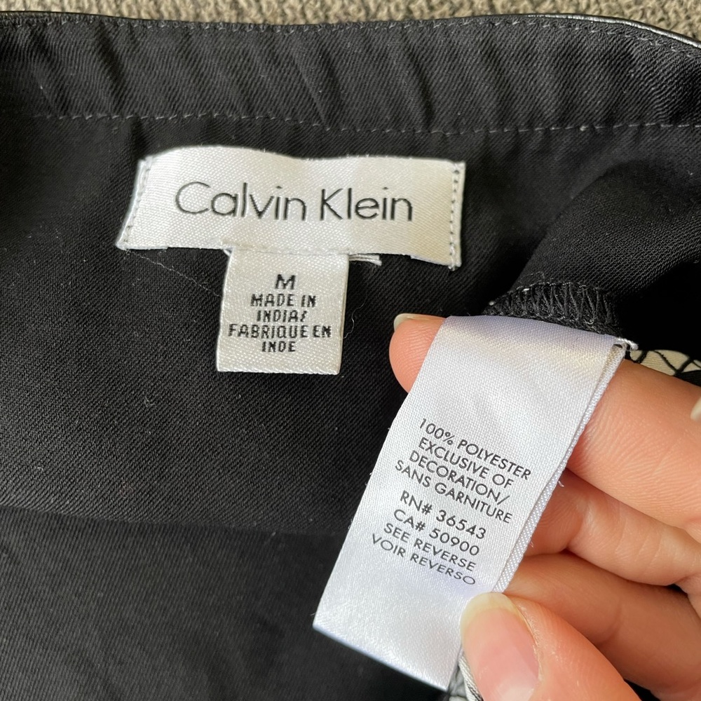 Calvin Klein Patterned Bubble Blouse - image 8